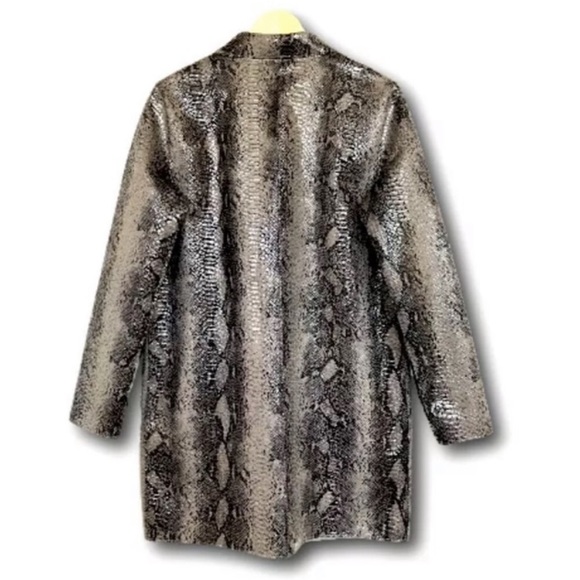 MARCIANO⚡️Luxury Python Print Reversible Jacket_S - Picture 4 of 8